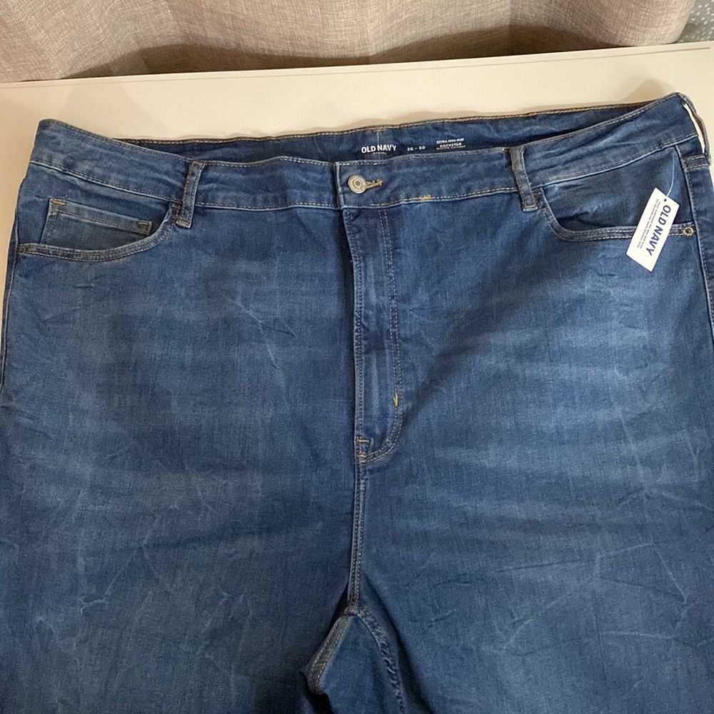 Old Navy Extra High Rise Rockstar Skinny Jeans NWT - Picture 3 of 7